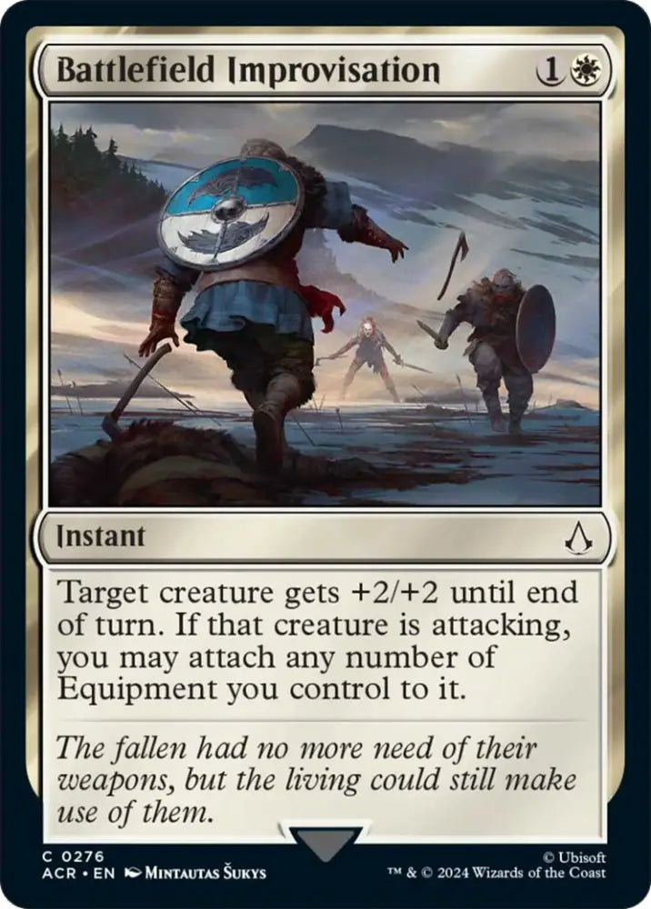 Battlefield Improvisation [Assassin’s Creed] - MTG Single