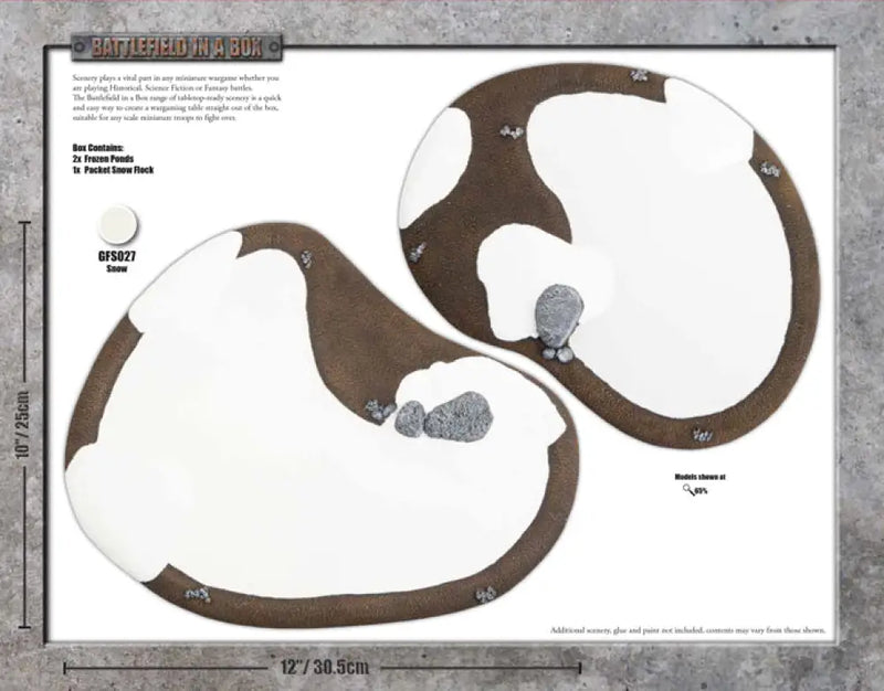 Battlefield in a Box: Frozen Ponds - Miniature Games