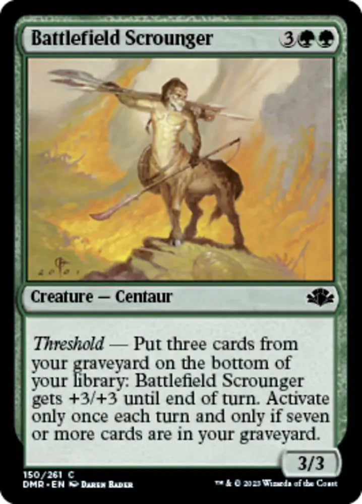 Battlefield Scrounger [Dominaria Remastered] - MTG Single