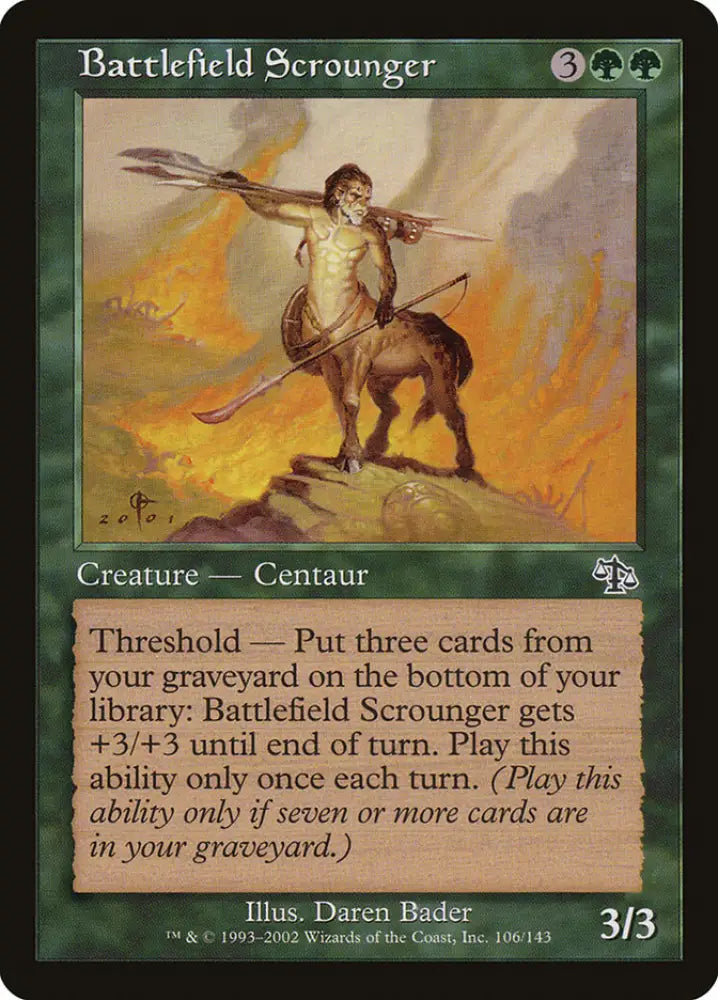Battlefield Scrounger [Judgment] - MTG Single