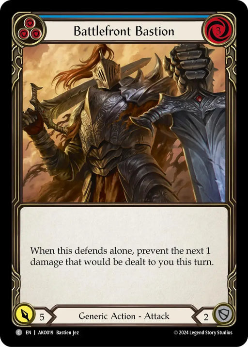 Battlefront Bastion [AKO019] (Armory Deck: Kayo) - Flesh And Blood Single