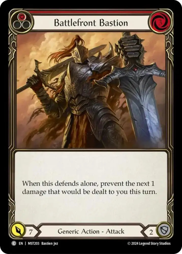 Battlefront Bastion (Red) [Part the Mistveil] - Flesh And Blood Single