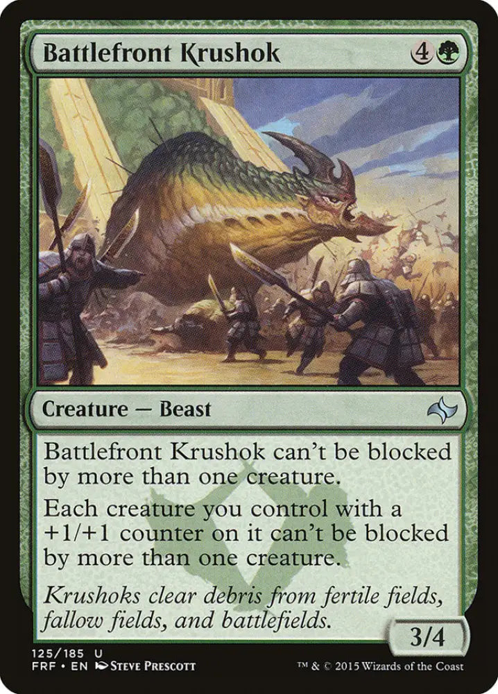 Battlefront Krushok [Fate Reforged] - MTG Single