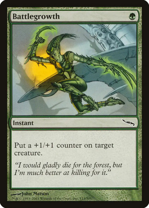 Battlegrowth [Mirrodin] - MTG Single