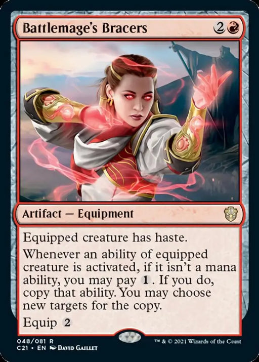 Battlemage’s Bracers [Commander 2021] - MTG Single