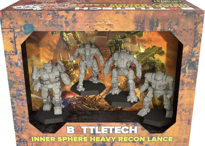 Battletech: Inner Sphere Heavy Recon Lance Forcepack (EN) - Miniature Games