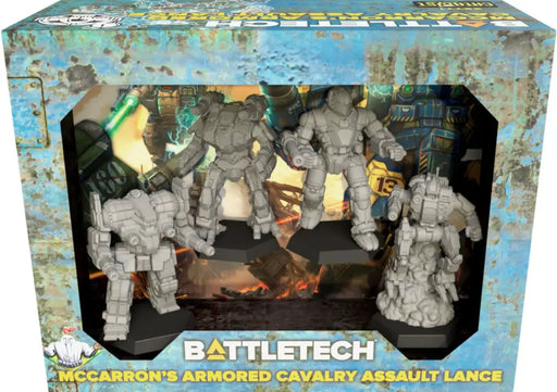 Battletech McCarron’s Armored Cavalry Assault Lance - Miniature Games