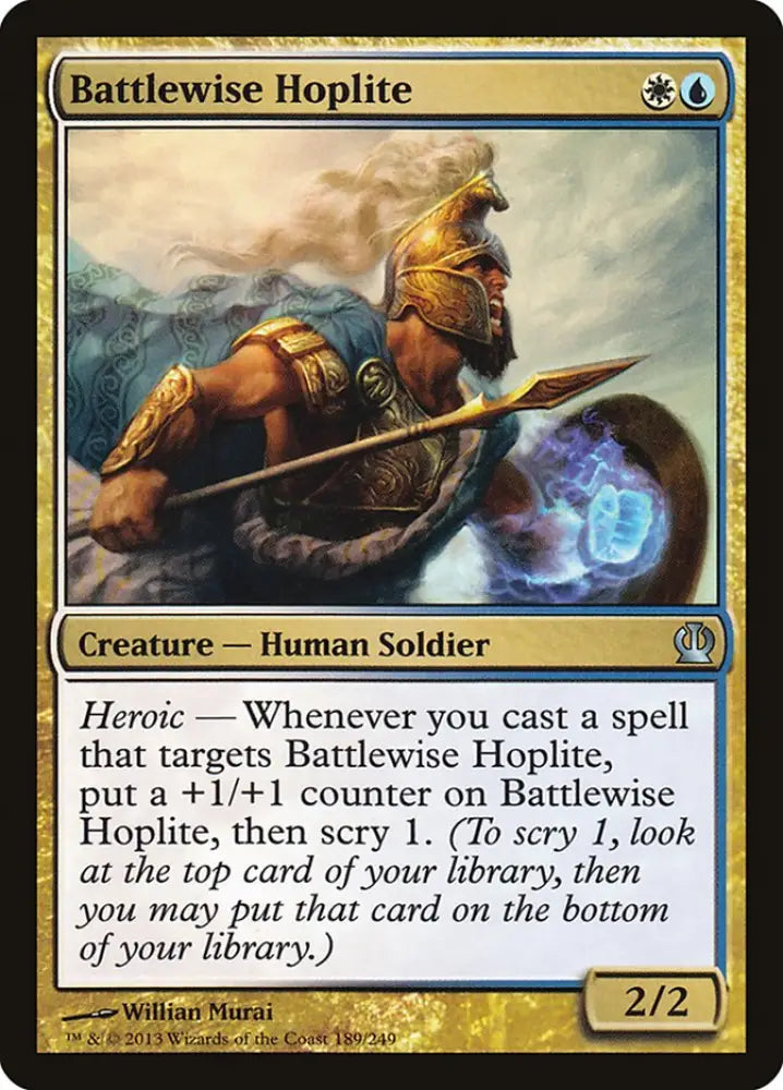 Battlewise Hoplite [Theros] - MTG Single