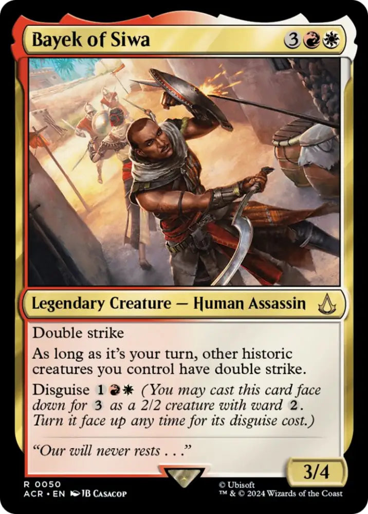 Bayek of Siwa [Assassin’s Creed] - MTG Single