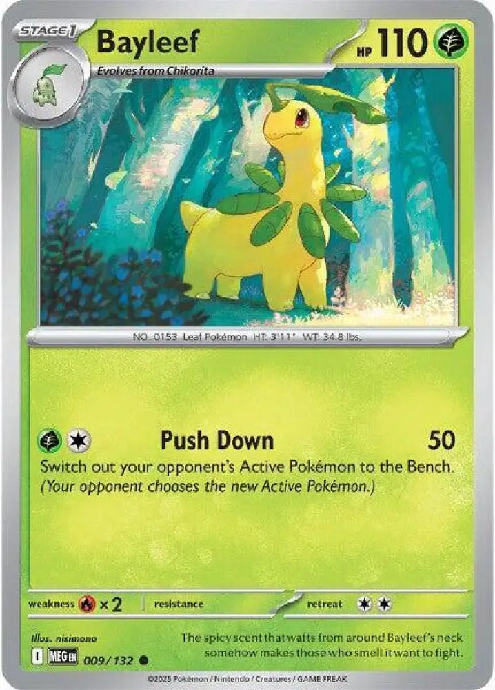 Bayleef (009/132) [ME01: Mega Evolution]