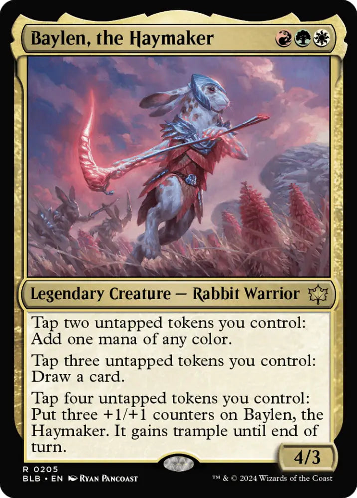 Baylen the Haymaker [Bloomburrow] - MTG Single