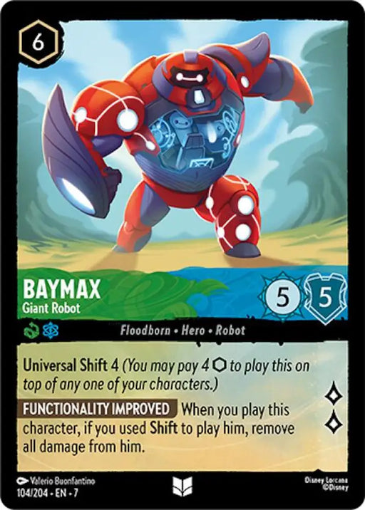 Baymax - Giant Robot (104/204) [Archazia’s Island] - Lorcana Single