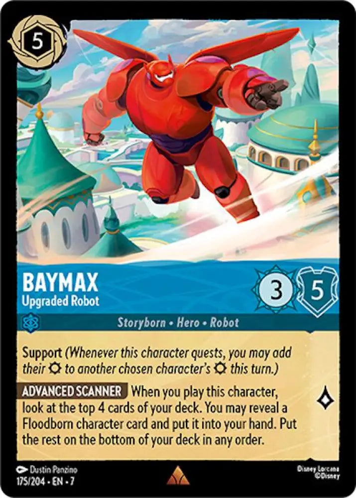 Baymax - Upgraded Robot (175/204) [Archazia’s Island] - Lorcana Single