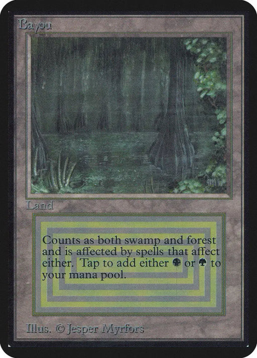 Bayou [Alpha Edition] - MTG Single