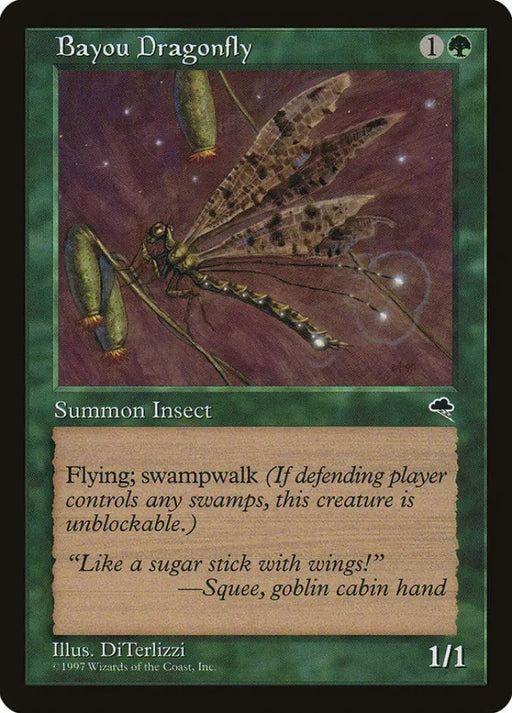 Bayou Dragonfly [Tempest] - MTG Single