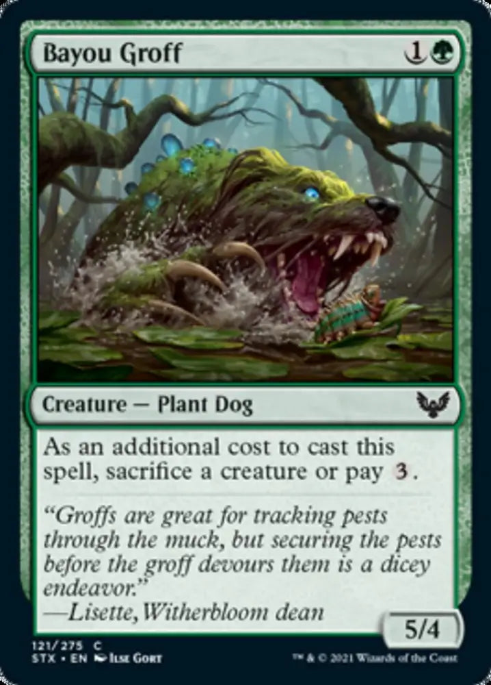Bayou Groff [Strixhaven: School of Mages] - MTG Single