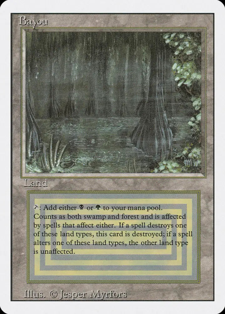 Bayou [Revised Edition] - MTG Single