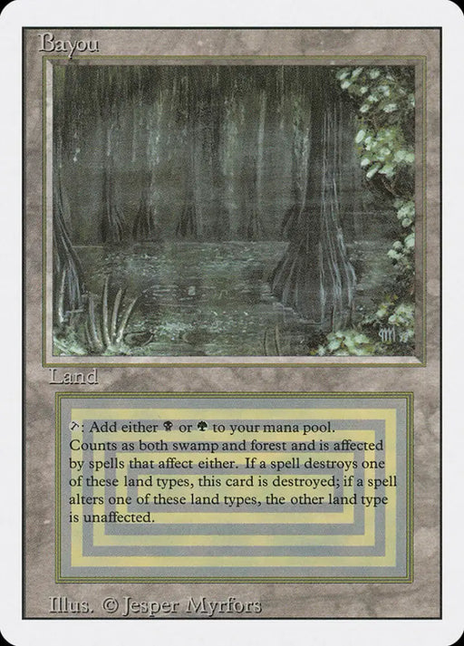Bayou [Revised Edition] - MTG Single
