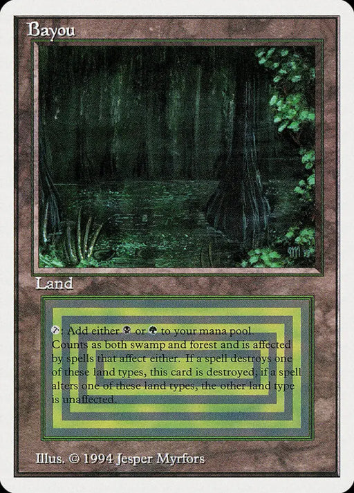 Bayou [Summer Magic / Edgar] - MTG Single