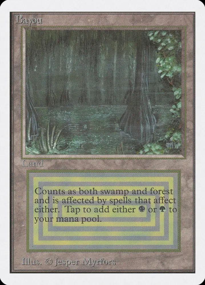Bayou [Unlimited Edition] - MTG Single