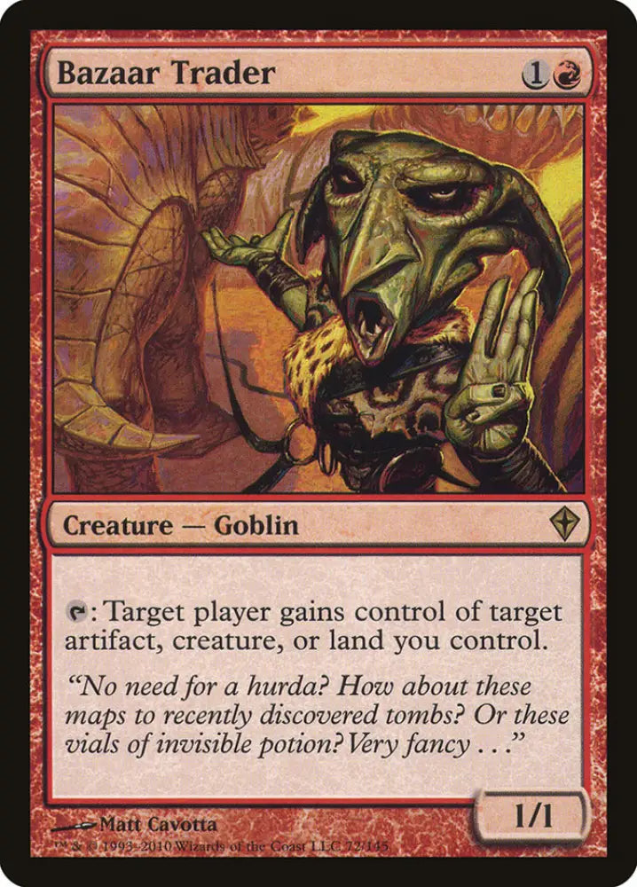 Bazaar Trader [Worldwake] - MTG Single