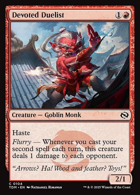 Devoted Duelist (104) [Tarkir: Dragonstorm]