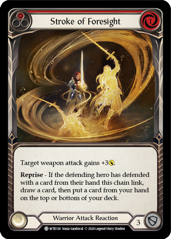 Stroke of Foresight (Red) [Welcome to Rathe Unlimited] Unlimited Normal