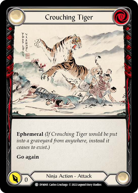 Crouching Tiger [Dynasty] Rainbow Foil