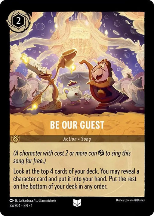 Be Our Guest (25/204) [The First Chapter] - Lorcana Single