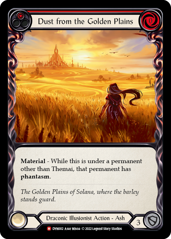 Dust from the Golden Plains [Dynasty] Rainbow Foil