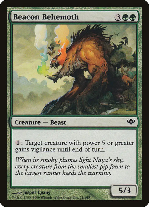 Beacon Behemoth [Conflux] - MTG Single