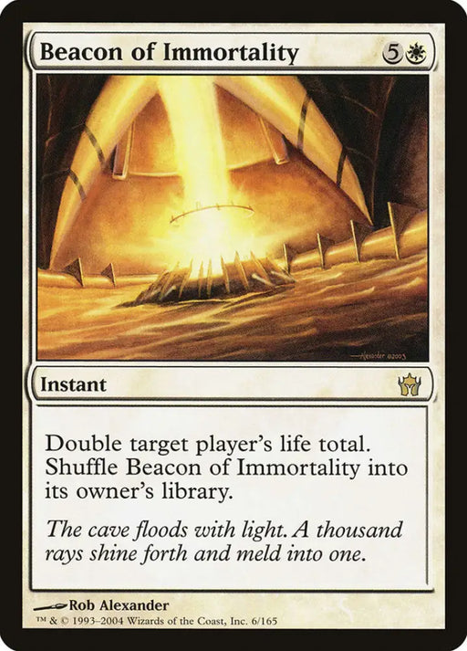 Beacon of Immortality [Fifth Dawn] - MTG Single