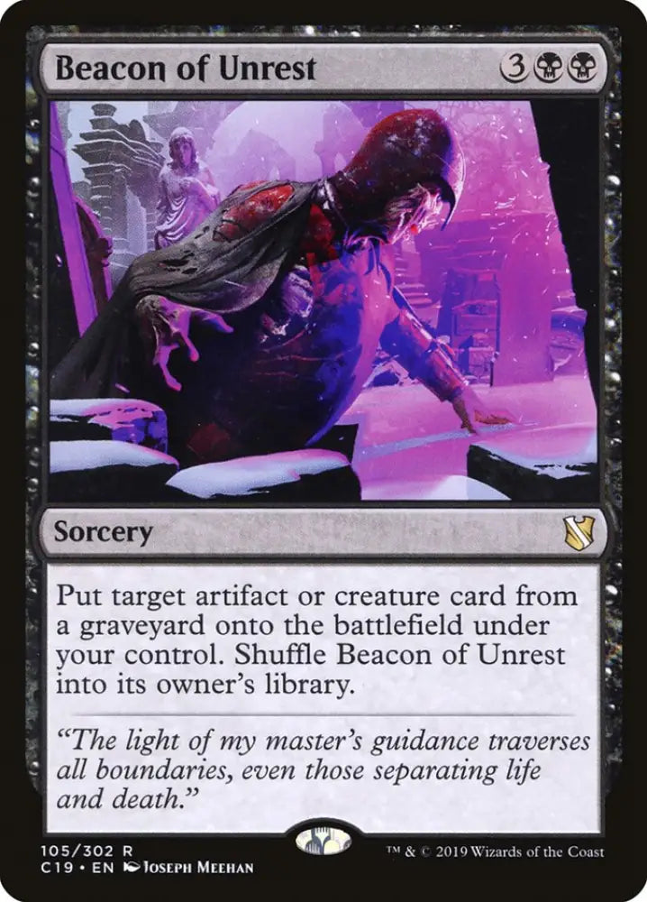Beacon of Unrest [Commander 2019] - MTG Single
