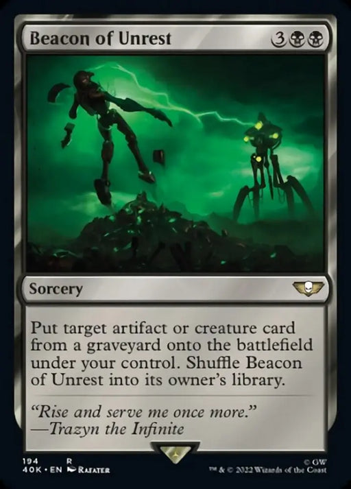 Beacon of Unrest [Warhammer 40,000] - MTG Single