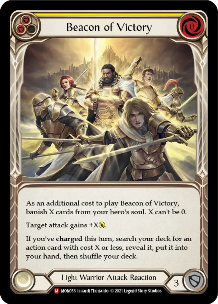 Beacon of Victory [Monarch 1st Edition] 1st Edition Normal - Flesh And Blood Single