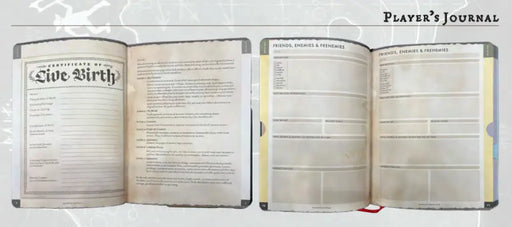 Beadle & Grimm’s Player’s Journal - Role Playing Game
