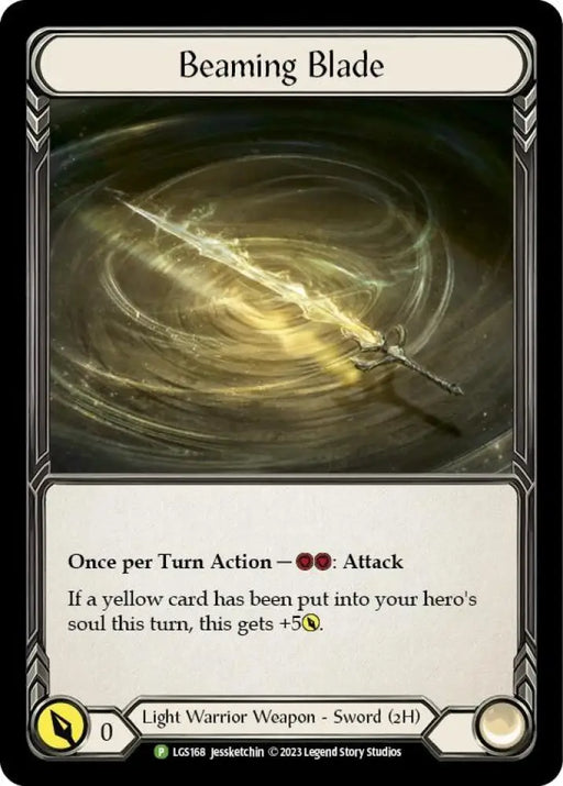 Beaming Blade [LGS168] (Promo) Cold Foil - Flesh And Blood Single