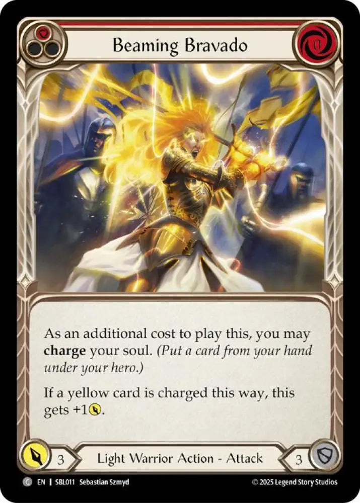 Beaming Bravado (Red) (SBL011) [Silver Age Chapter 3]