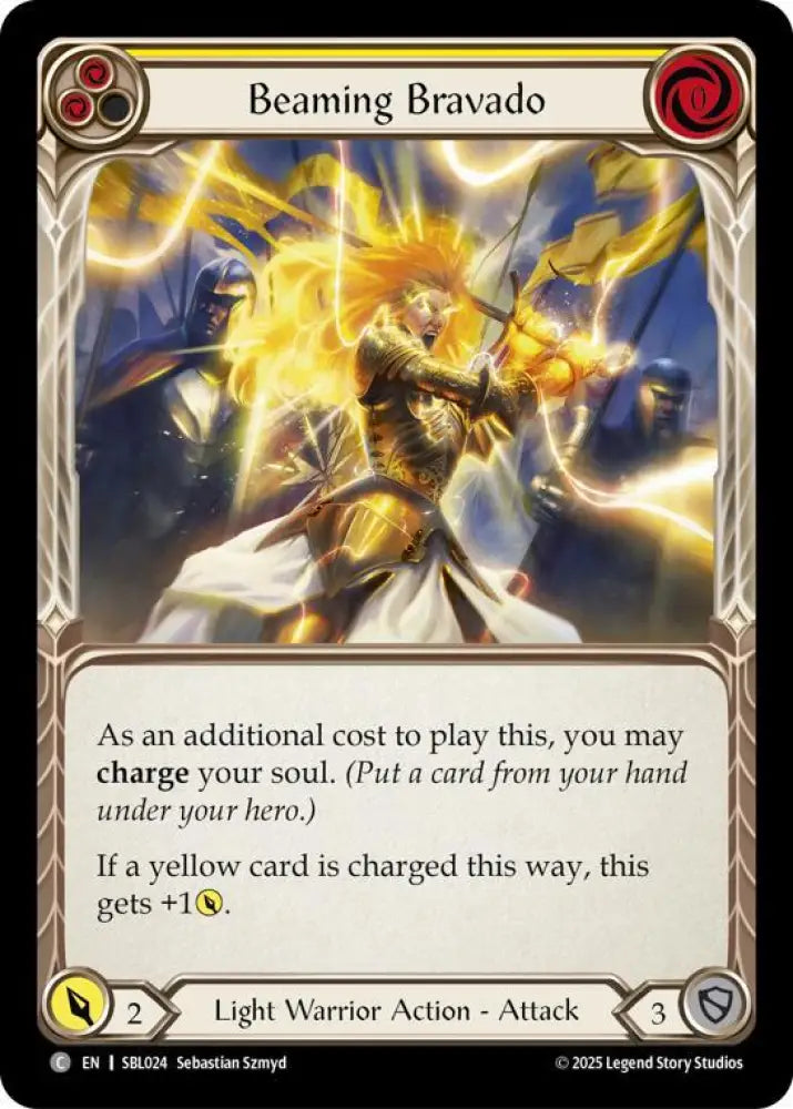 Beaming Bravado (Yellow) (SBL024) [Silver Age Chapter 3]