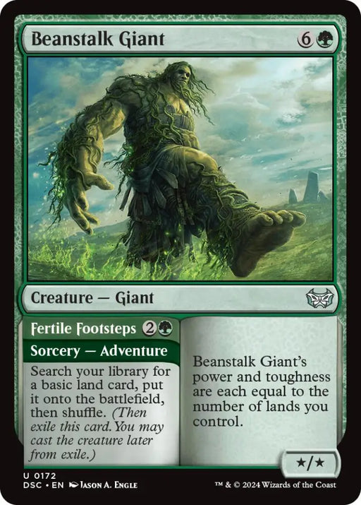 Beanstalk Giant [Duskmourn: House of Horror Commander] - MTG Single