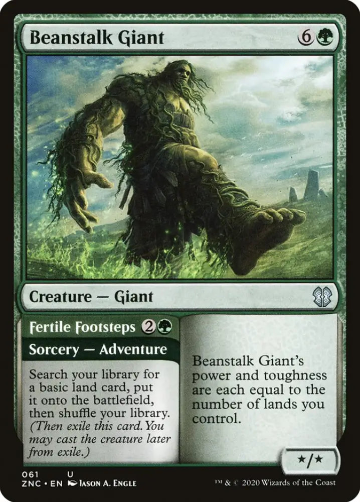Beanstalk Giant [Zendikar Rising Commander] - MTG Single
