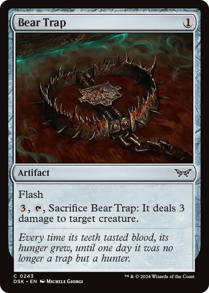 Bear Trap [Duskmourn: House of Horror] - MTG Single
