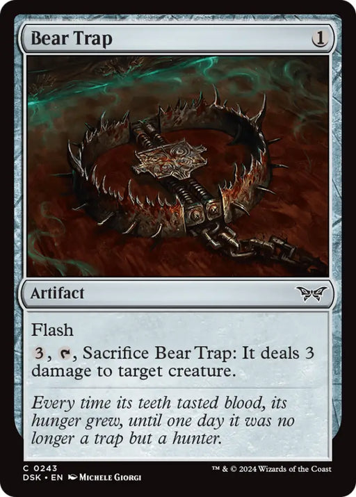 Bear Trap [Duskmourn: House of Horror] - MTG Single