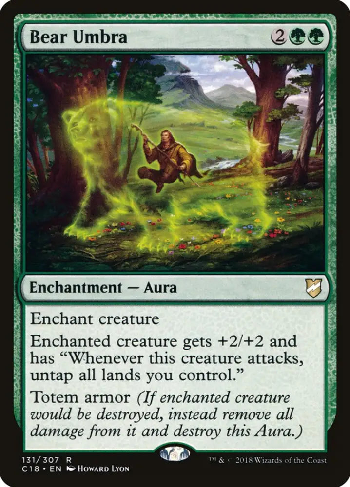 Bear Umbra [Commander 2018] - MTG Single