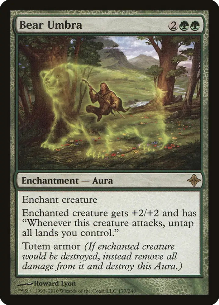 Bear Umbra [Rise of the Eldrazi] - MTG Single