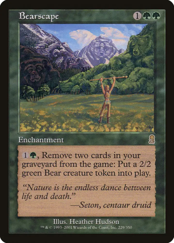 Bearscape [Odyssey] - MTG Single