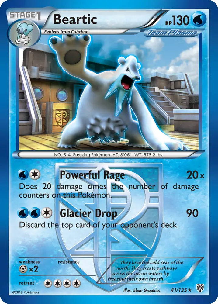 Beartic (41/135) [Black & White: Plasma Storm] - Pokemon Single