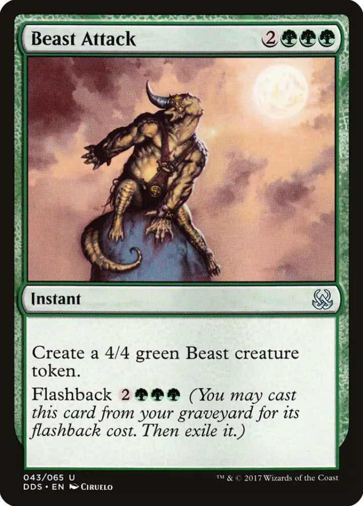 Beast Attack [Duel Decks: Mind vs. Might] - MTG Single