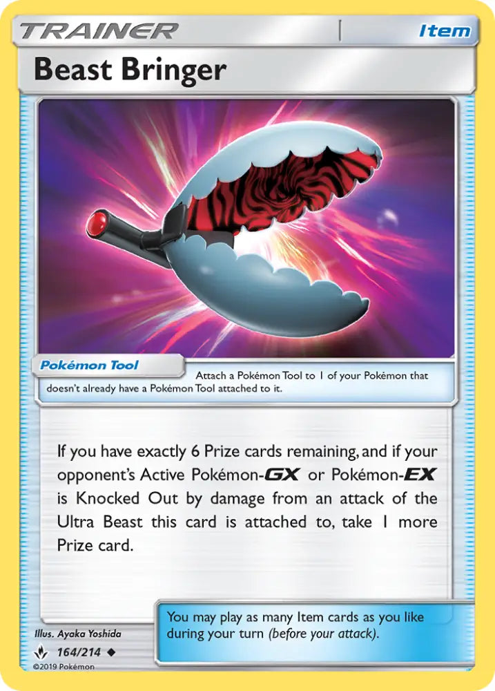 Beast Bringer (164/214) [Sun & Moon: Unbroken Bonds] - Pokemon Single