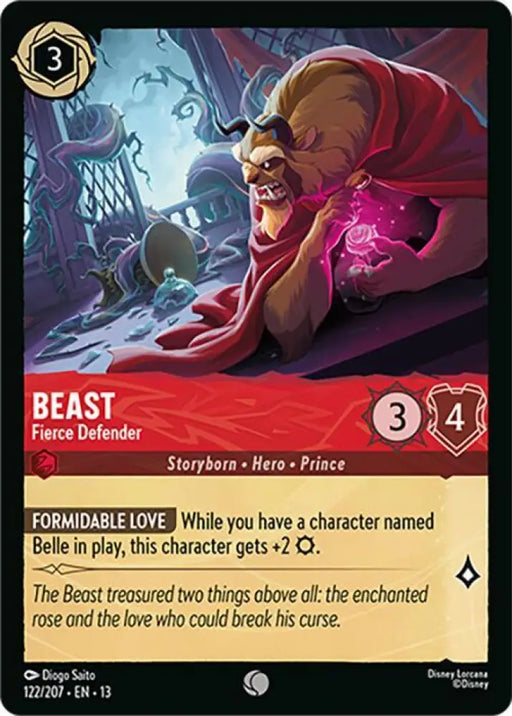 Beast - Fierce Defender (122/204) [Attack of the Vine!]